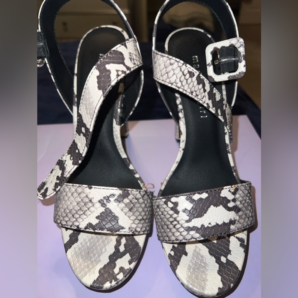 Madden girl snake print heels - Picture 3 of 3